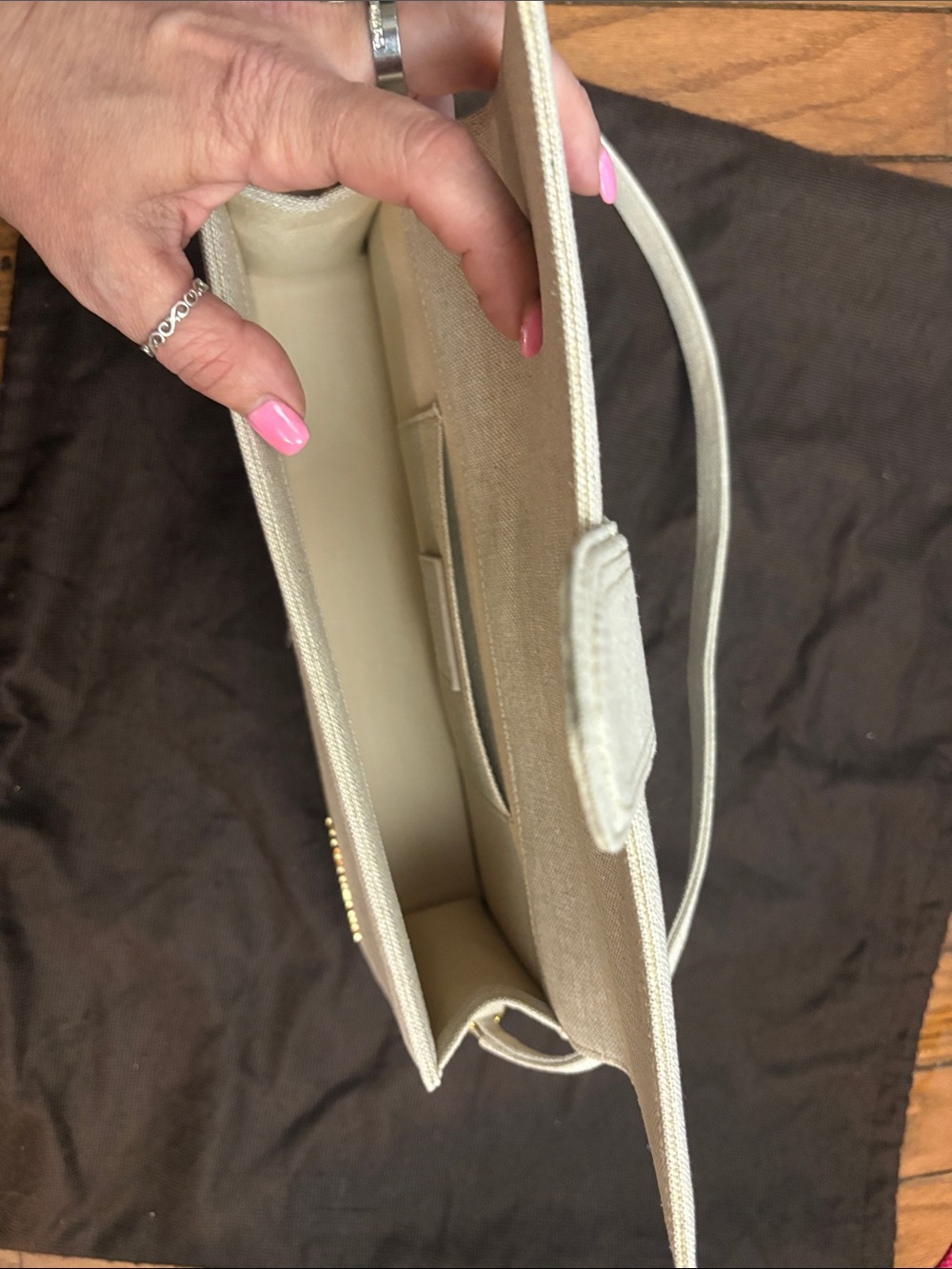Jacquemus Light beige  Clutch with Slim Strap
NWOT - Picture 4 of 7